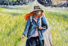 La paysanne au foulard rouge ( Vietnam )
